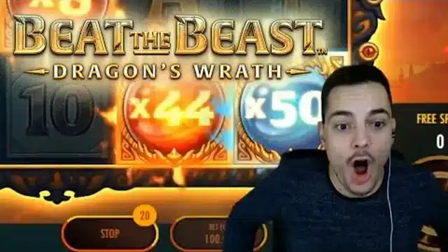 Beat the Beast Dragon's Wrath 5,324x win session