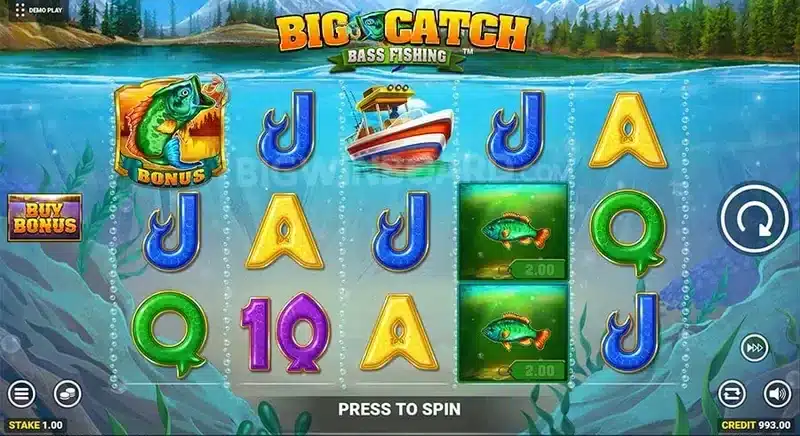 Big Catch Bass Fishing base game