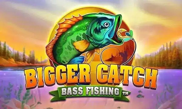 Bigger Catch Bass Fishing slot logo