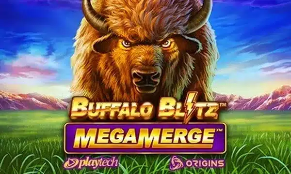 Buffalo Blitz Mega Merge slot logo