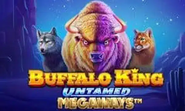Buffalo King Untamed Megaways slot logo