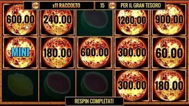 Cash Eruption jackpot wins and fireball bonus session