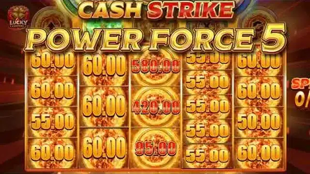 Cash Strike Power Force 5 Megaways record win session