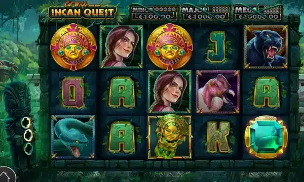 Cat Wilde and the Incan Quest slot logo