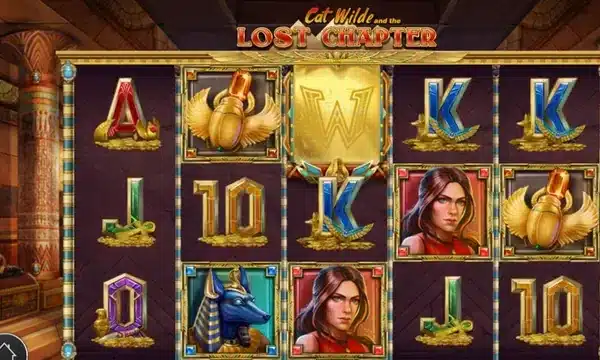 Cat Wilde and the Lost Chapter slot logo