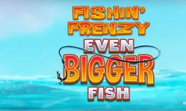 Fishin' Frenzy Even Bigger Fish slot logo