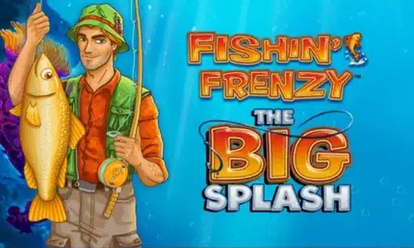 Fishin' Frenzy The Big Splash slot logo