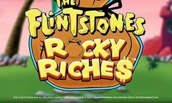 The Flintstones Rocky Riches slot logo