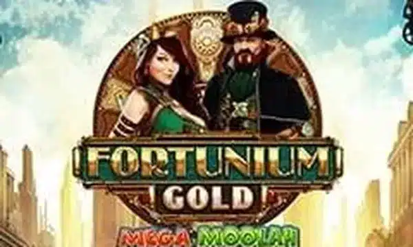 Fortunium Gold Mega Moolah slot logo