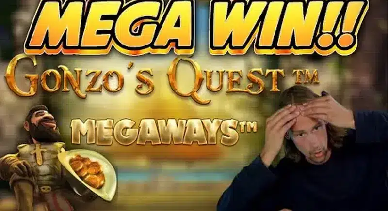 Gonzo's Quest Megaways mega win