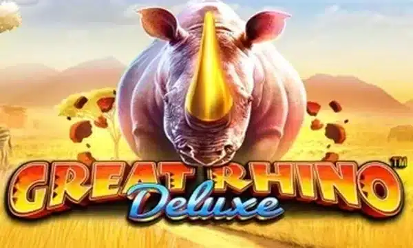 Great Rhino Deluxe slot logo