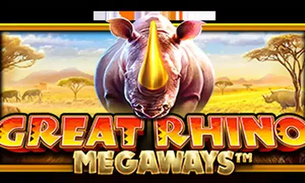 Great Rhino Megaways slot logo