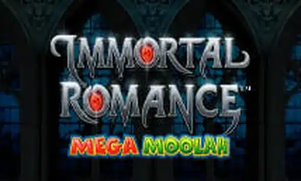 Immortal Romance Mega Moolah slot logo