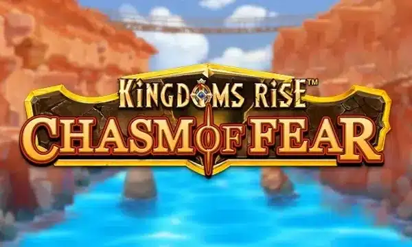 Kingdoms Rise Chasm of Fear slot logo