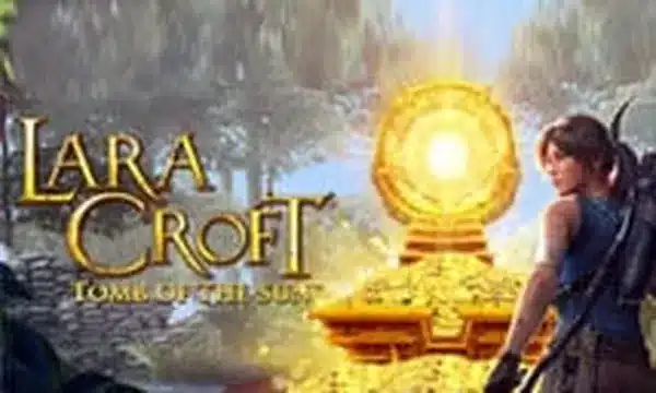 Lara Croft Tomb of the Sun slot logo