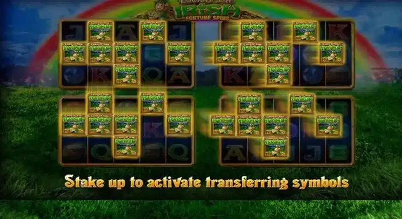 Luck O' The Irish Fortune Spins four reel sets