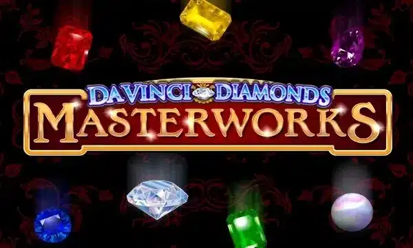 Da Vinci Diamonds Masterworks slot logo
