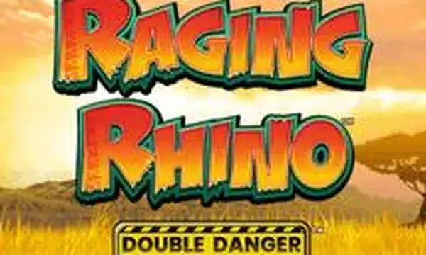 Raging Rhino Double Danger slot logo