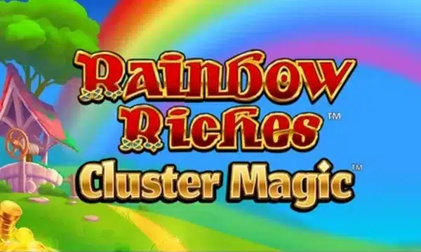 Rainbow Riches Cluster Magic slot logo