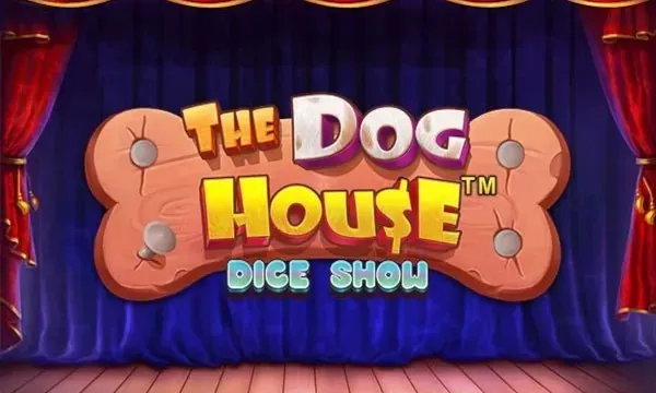 The Dog House Dice Show slot logo