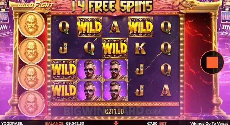 Vikings Go To Vegas gameplay
