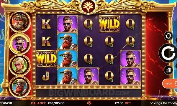 Vikings Go To Vegas slot logo